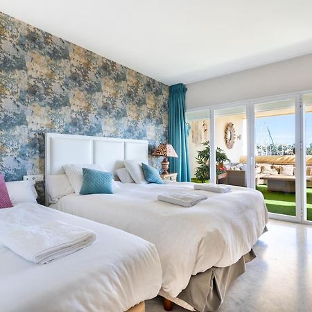 Wintowinrentals Luxury And Sea View Inside Puerto Marina 贝纳尔马德纳 外观 照片