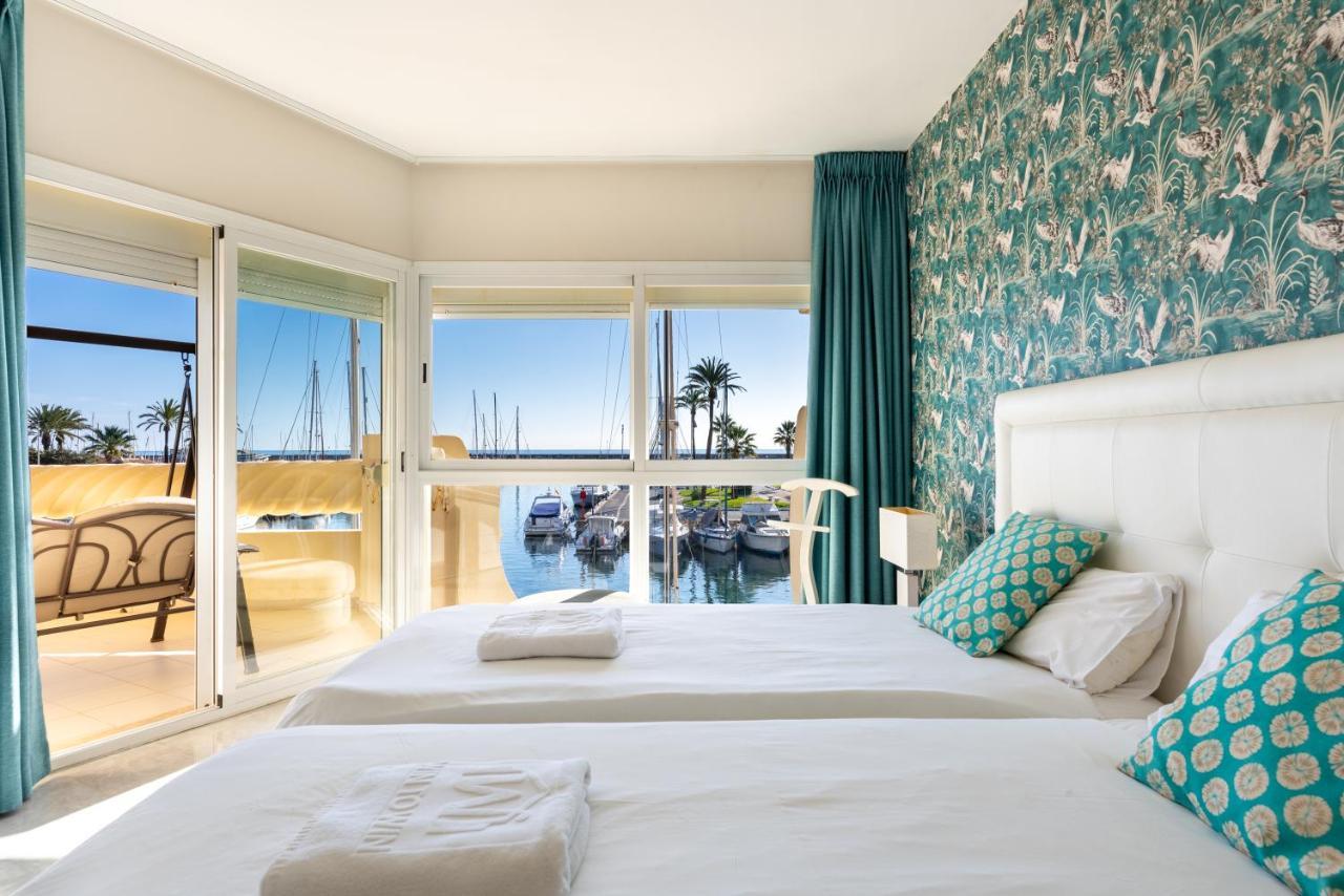 Wintowinrentals Luxury And Sea View Inside Puerto Marina 贝纳尔马德纳 外观 照片