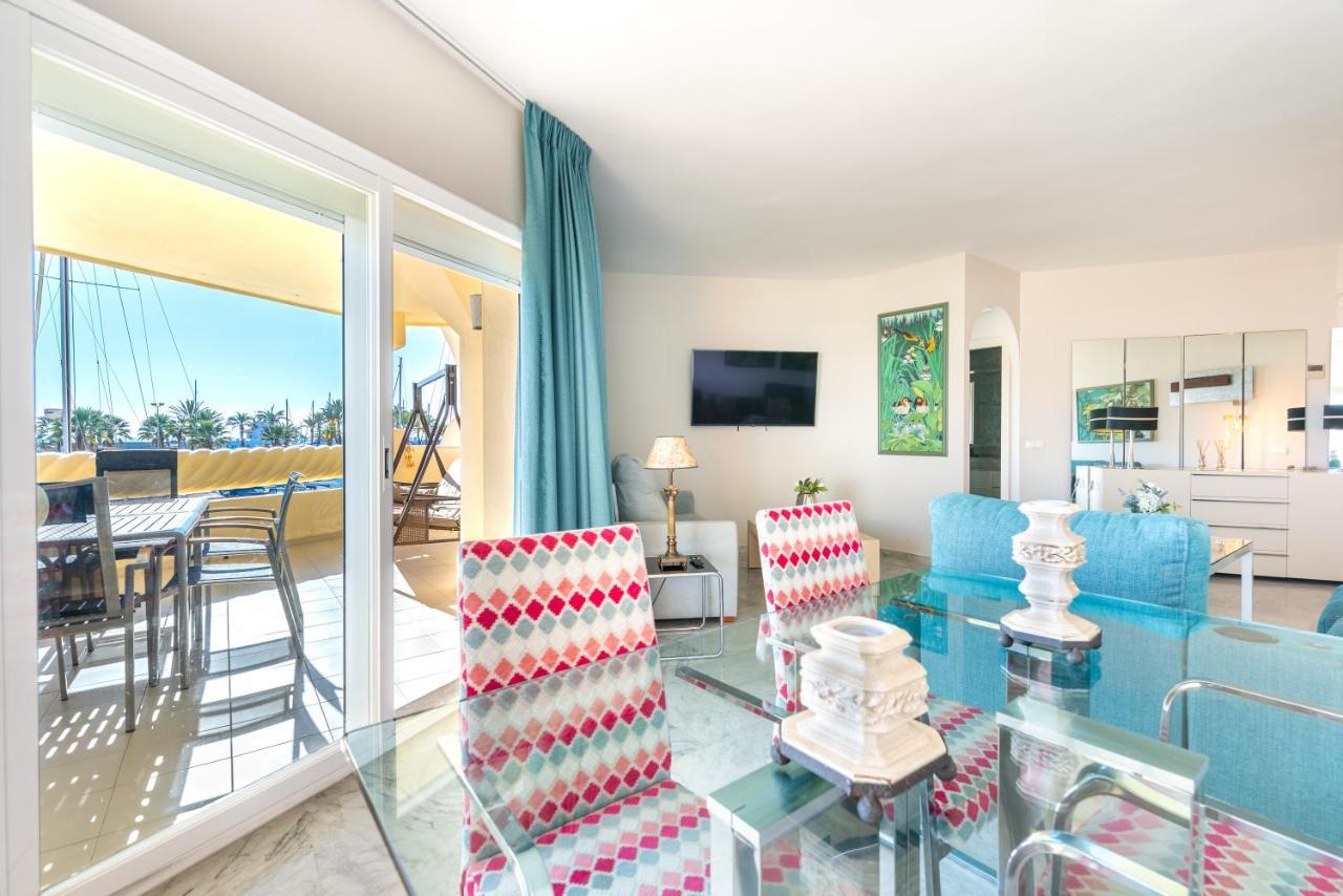 Wintowinrentals Luxury And Sea View Inside Puerto Marina 贝纳尔马德纳 外观 照片