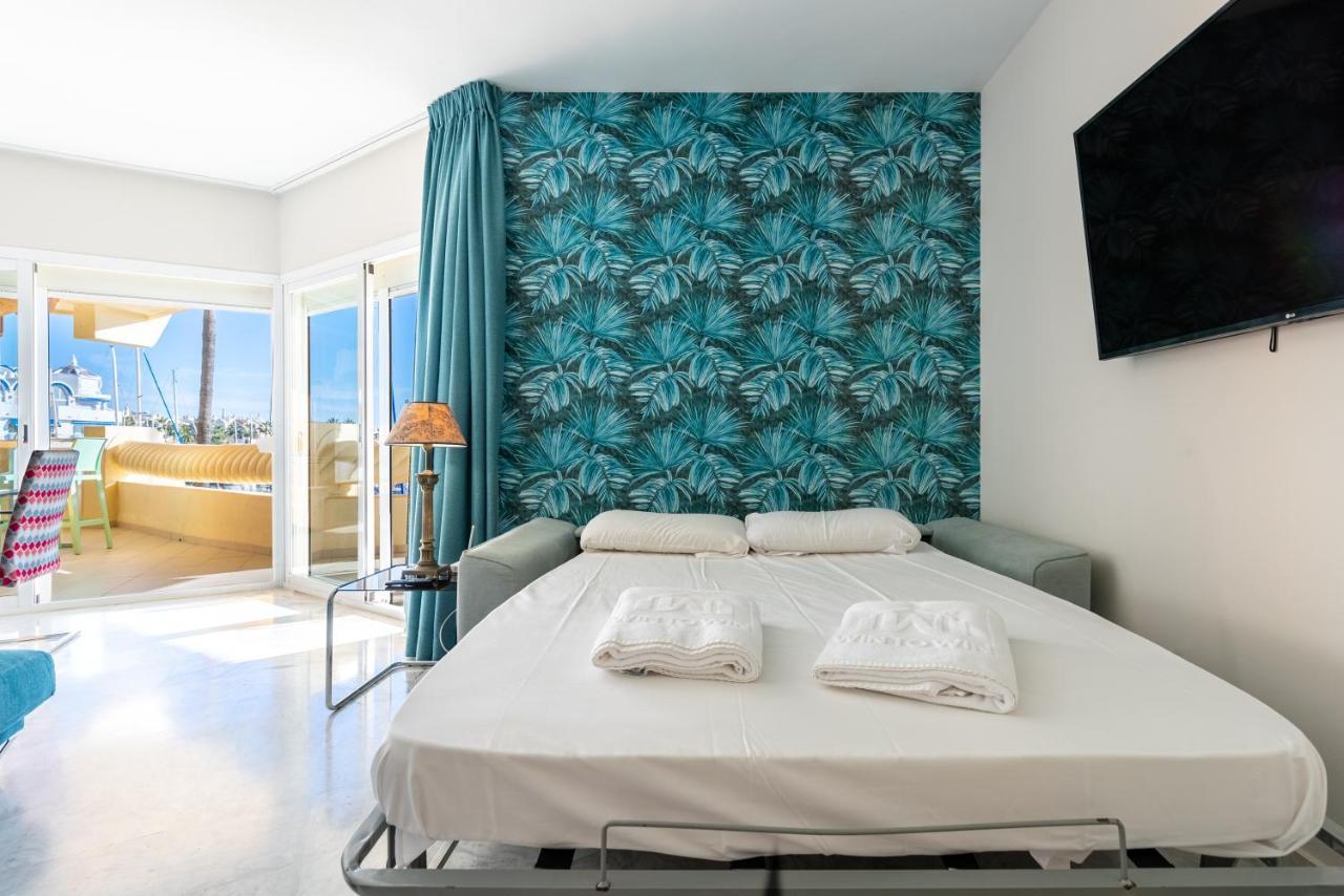 Wintowinrentals Luxury And Sea View Inside Puerto Marina 贝纳尔马德纳 外观 照片