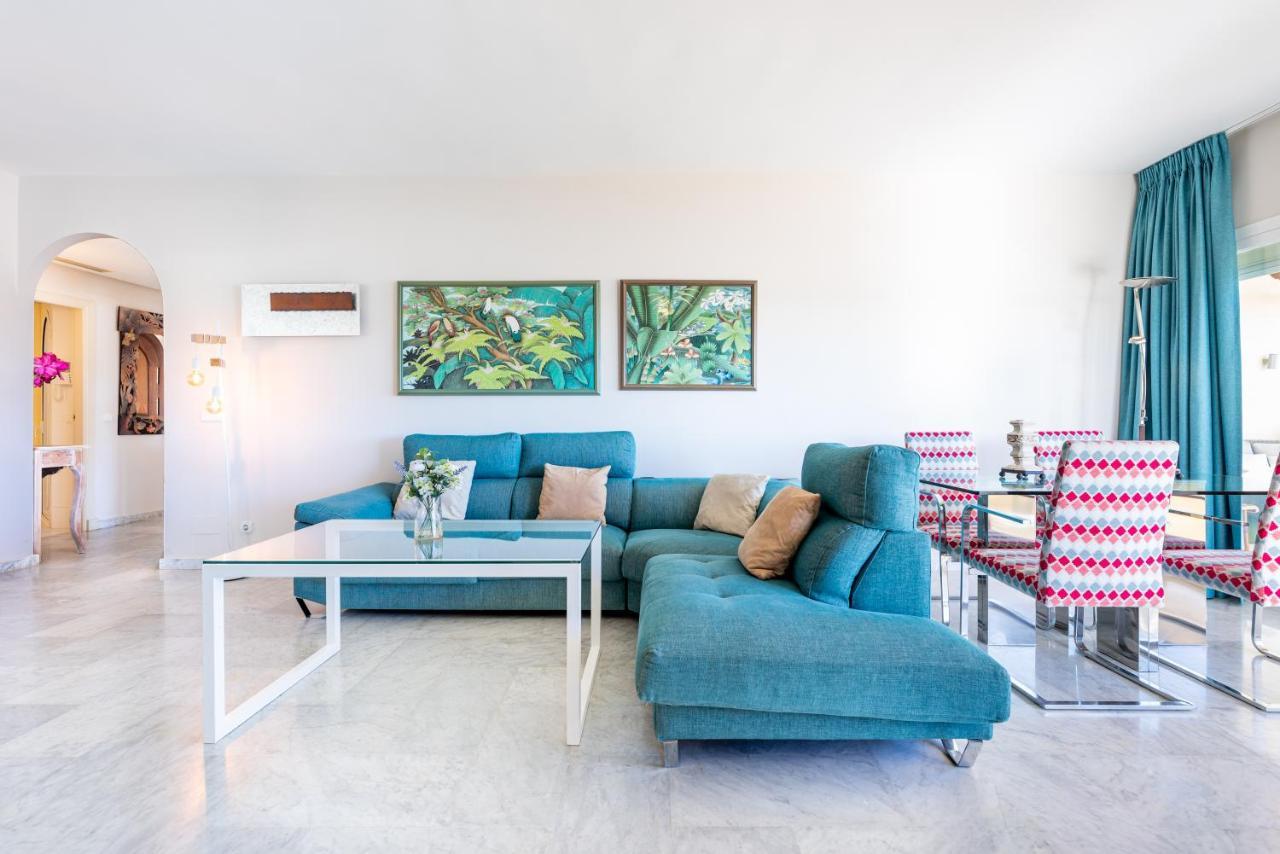 Wintowinrentals Luxury And Sea View Inside Puerto Marina 贝纳尔马德纳 外观 照片