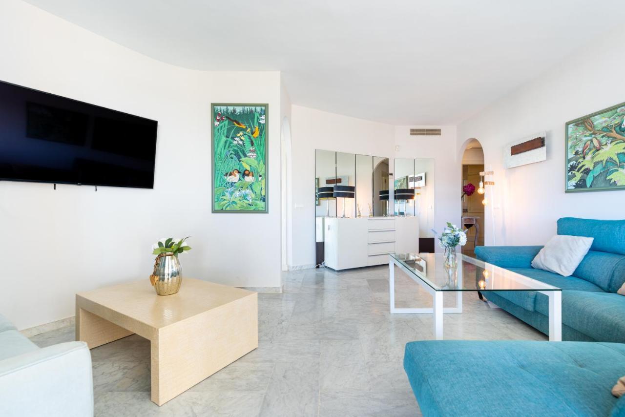Wintowinrentals Luxury And Sea View Inside Puerto Marina 贝纳尔马德纳 外观 照片