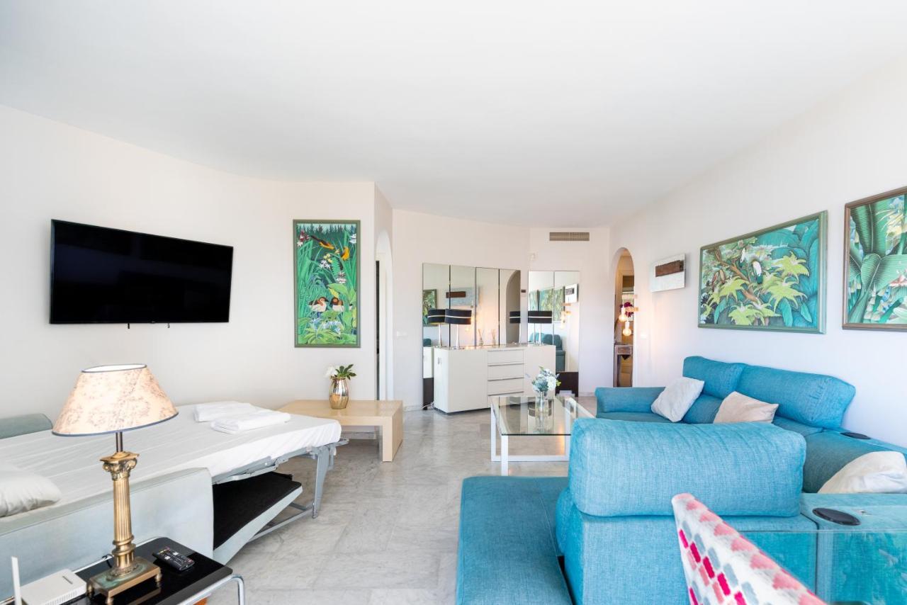 Wintowinrentals Luxury And Sea View Inside Puerto Marina 贝纳尔马德纳 外观 照片