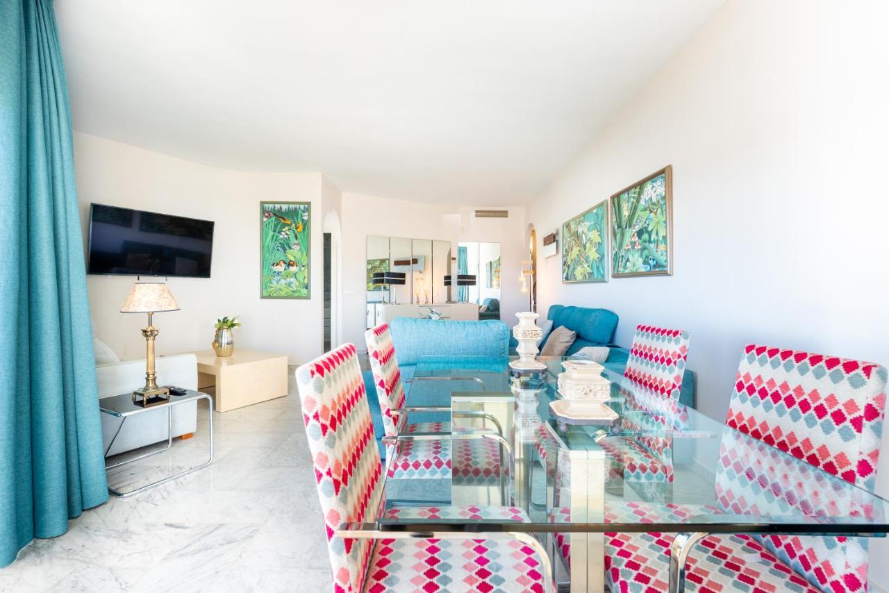 Wintowinrentals Luxury And Sea View Inside Puerto Marina 贝纳尔马德纳 外观 照片