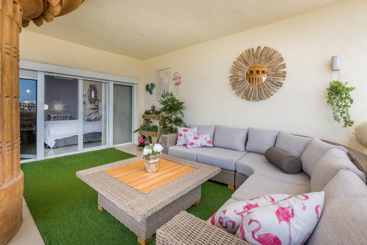 Wintowinrentals Luxury And Sea View Inside Puerto Marina 贝纳尔马德纳 外观 照片