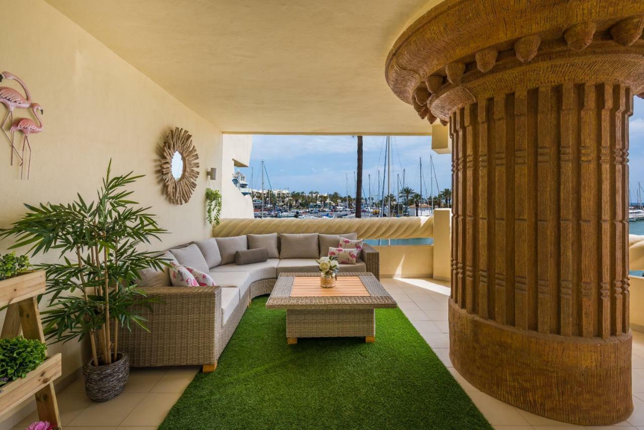 Wintowinrentals Luxury And Sea View Inside Puerto Marina 贝纳尔马德纳 外观 照片