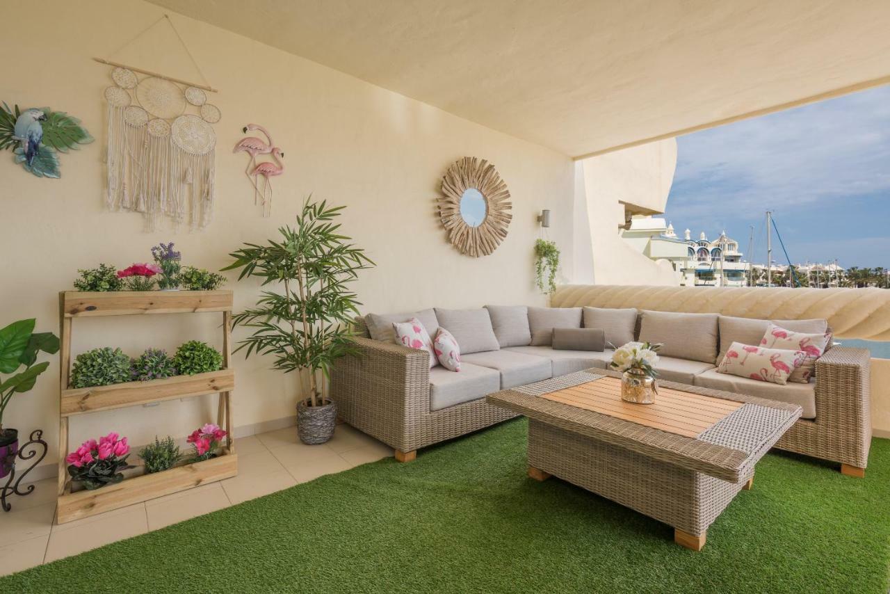 Wintowinrentals Luxury And Sea View Inside Puerto Marina 贝纳尔马德纳 外观 照片