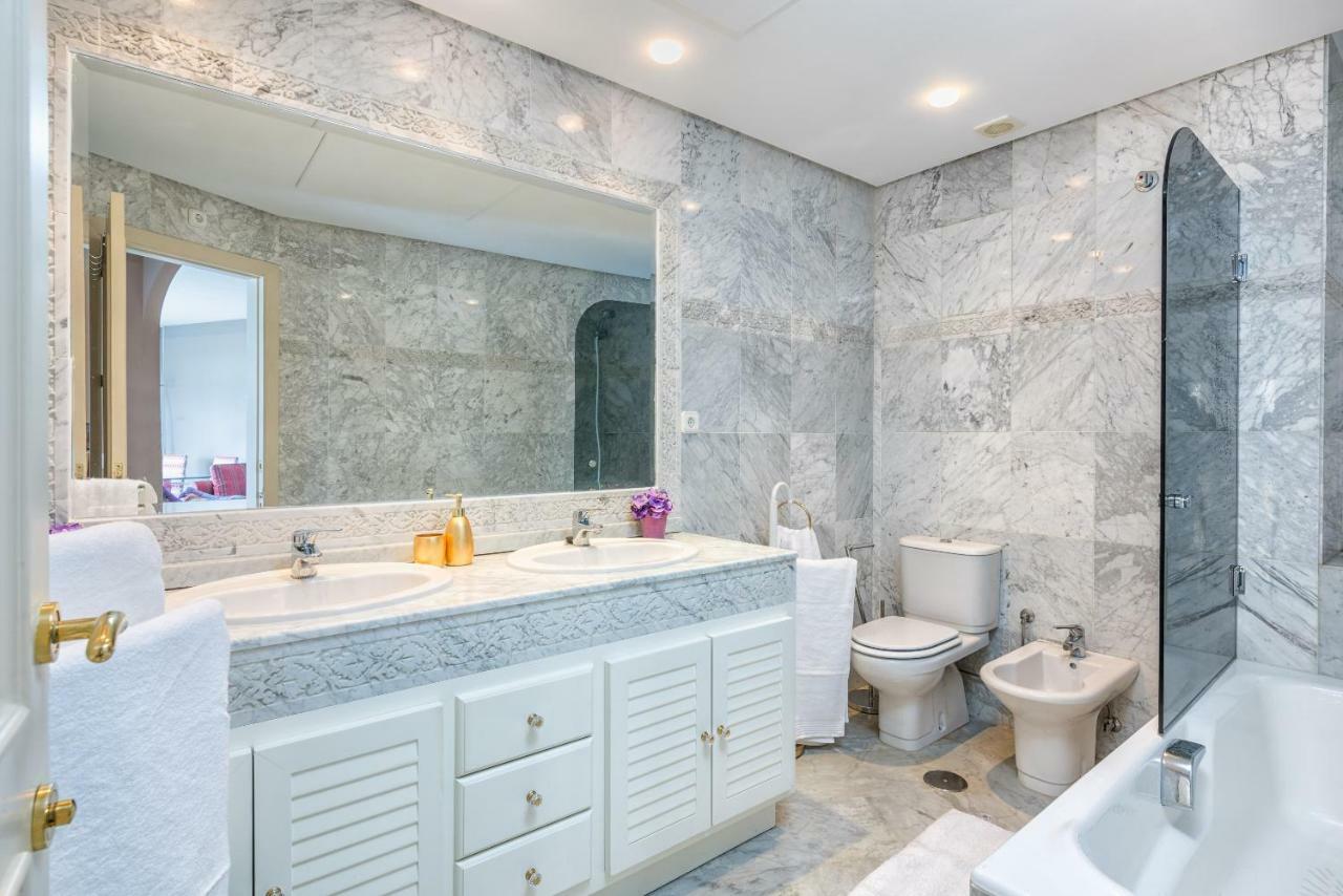 Wintowinrentals Luxury And Sea View Inside Puerto Marina 贝纳尔马德纳 外观 照片